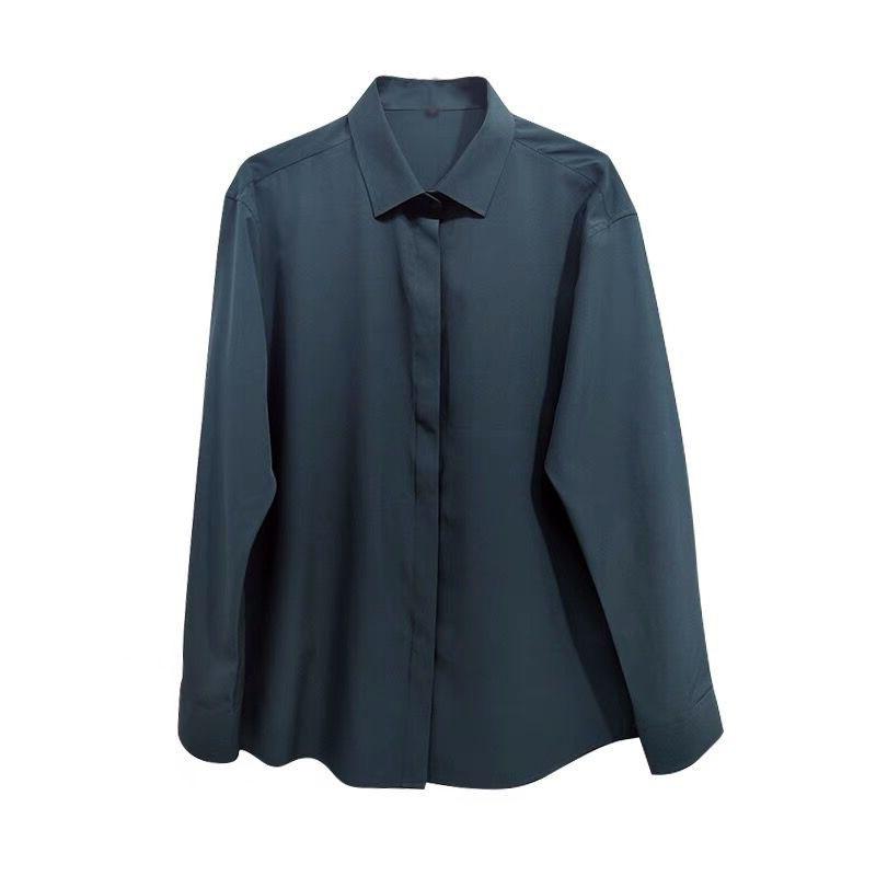 Cassandre Shirt in Poplin Black | Mens Shirts