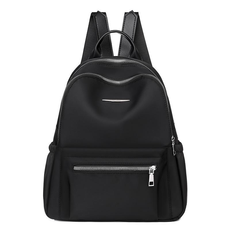 city backpack in matte leather Black | Mens Backpacks