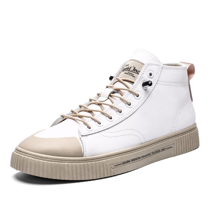 COURT CLASSIC SL/39 mid-top sneakers in grained leather Ivory | Mens Sneakers