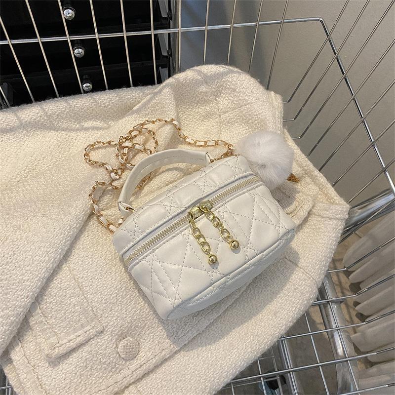 GABY vanity bag in lambskin Blanc Vintage | Womens Mini Bags