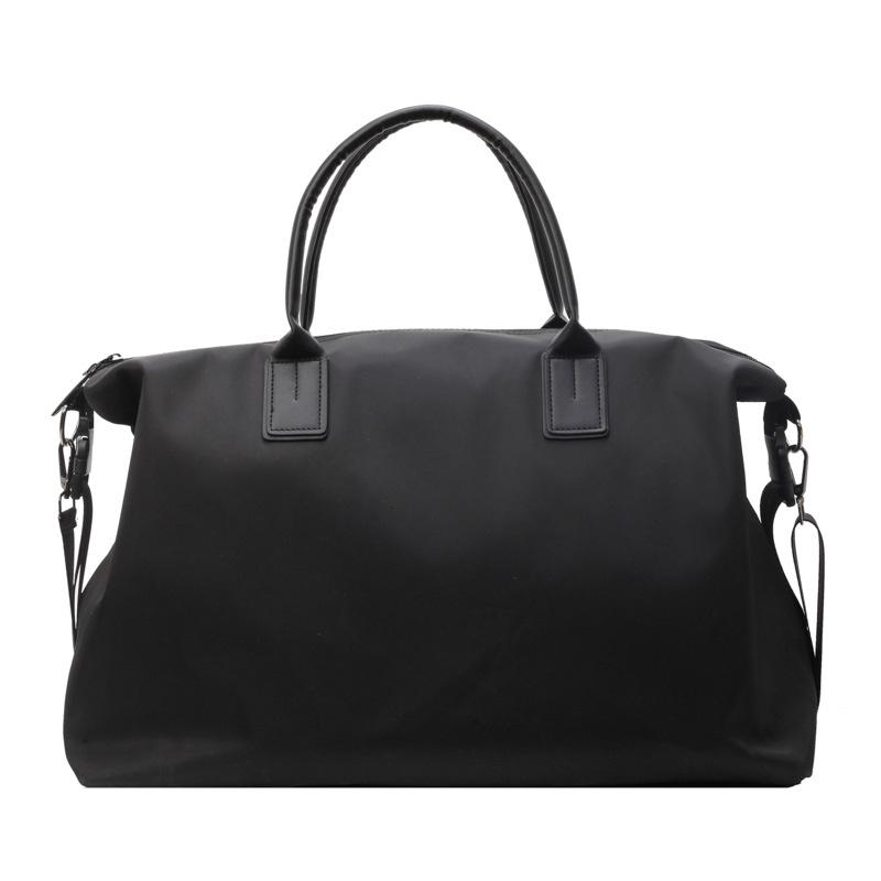 GIANT BOWLING bag in soft grained leather Black | Mens Travel Bags