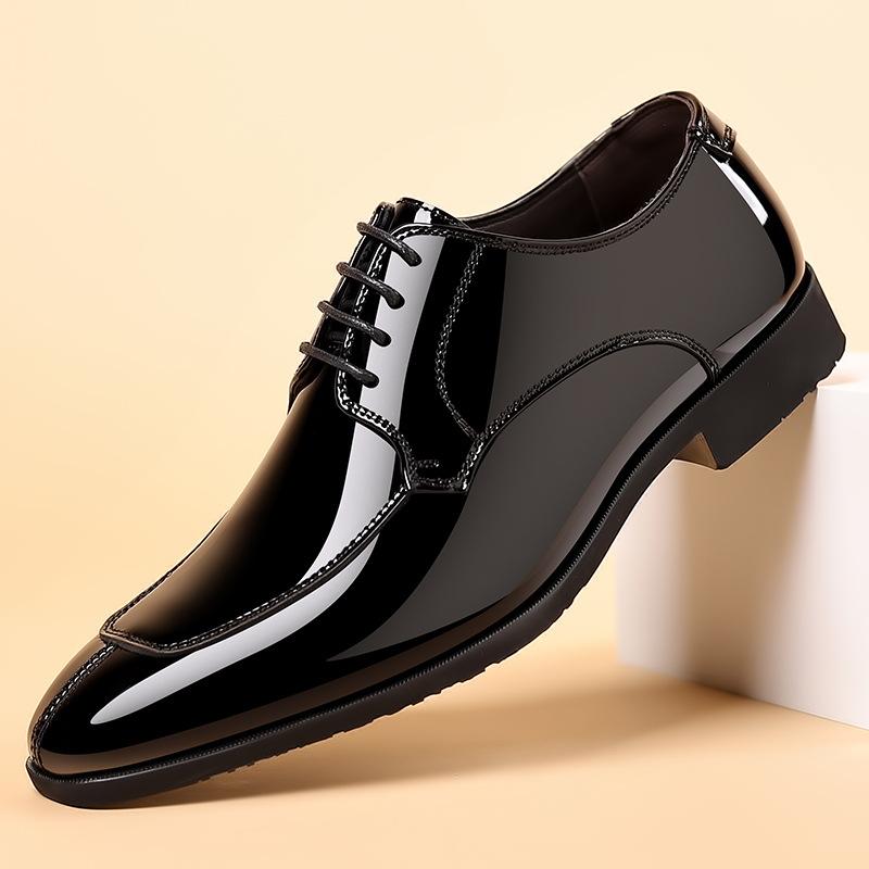 JEAN derbies in patent leather Black | Mens Derbies