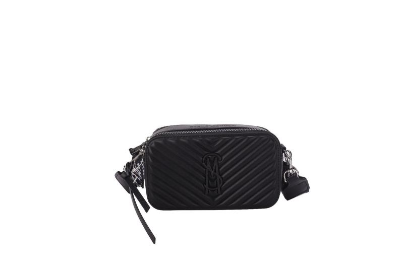 LOU camera bag in quilted leather Black | Womens Crossbody Bags