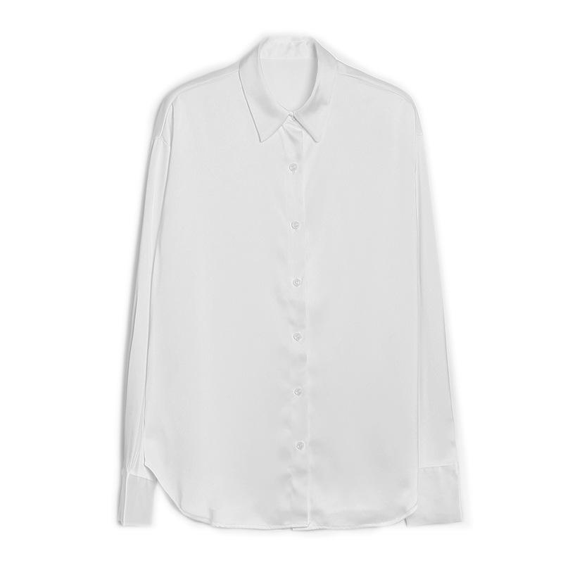 Oversized Shirt in Poplin Craie | Womens Shirts And Tops