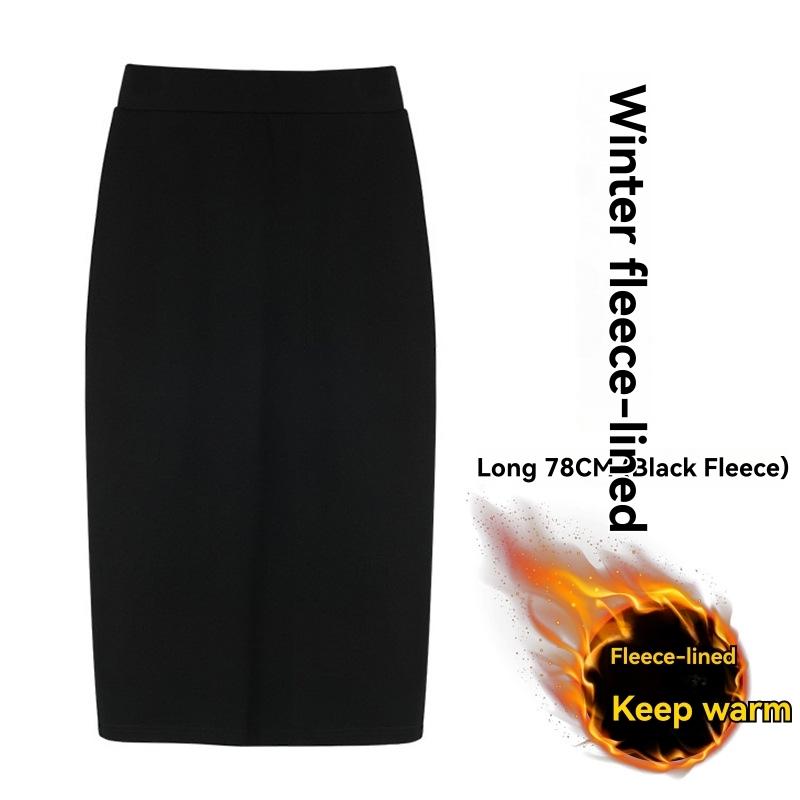 pencil skirt in silk crepe de chine Black | Womens Dresses And Skirts