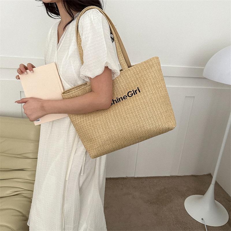 RIVE GAUCHE TOTE IN RAFFIA Naturel | Womens Paniers And Totes