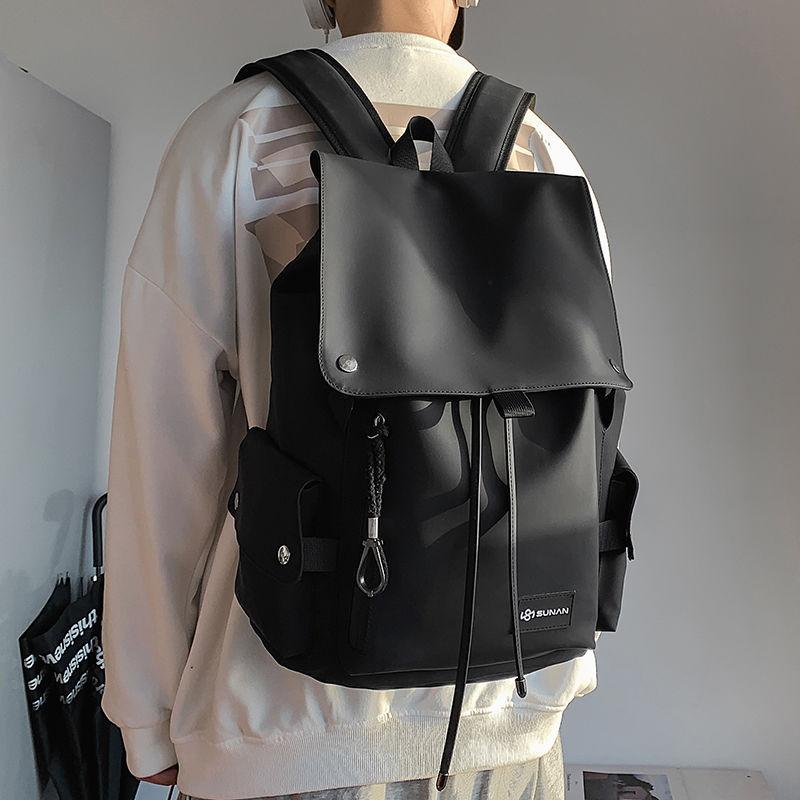 sac de jour backpack in grained leather Black | Mens Backpacks