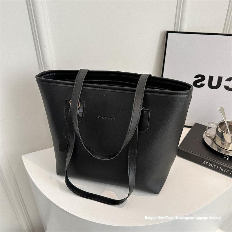 SHOPPING TOY IN LEATHER Black | Womens Paniers And Totes