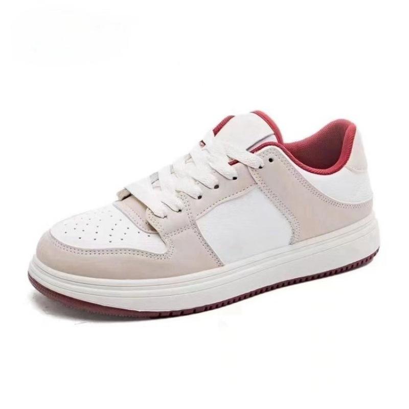 SL/61 sneakers in smooth leather White And Vintage Red | Mens Sneakers