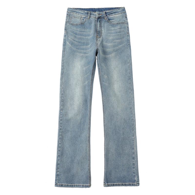 Straight-Leg Jeans in Charlotte Blue Denim Charlotte Blue | Mens Denim