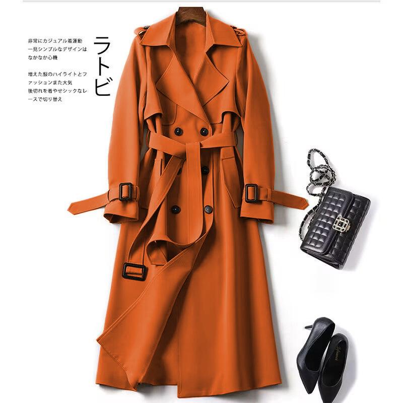 Trench Coat in Twill Sand | Womens Leather And Coats