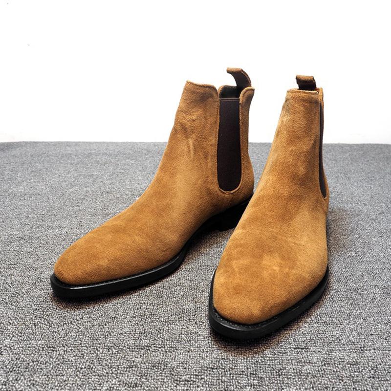 Wyatt Chelsea boots in suede Land | Mens Boots