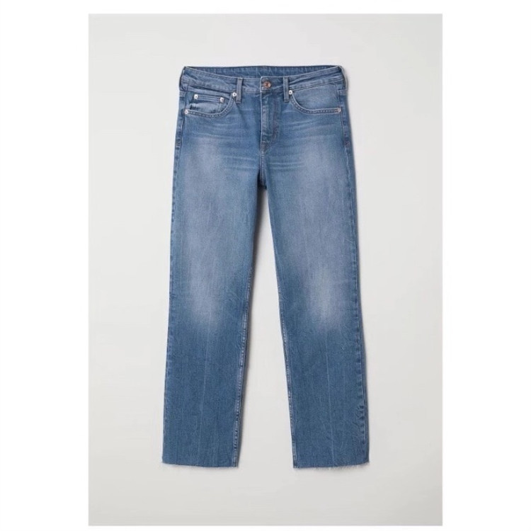 Straight Jeans in Blue Denim Authentic Vintage Blue | Womens Denim